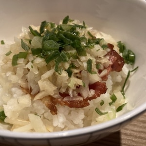 玉ねぎですっきりなチャーシュー丼